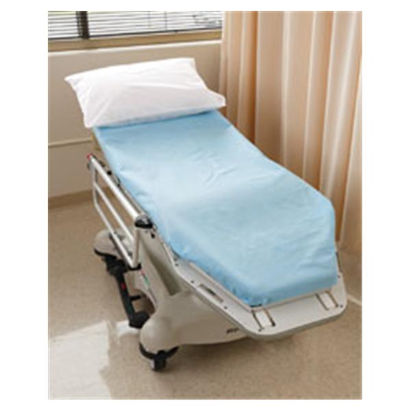 Fitted Sheet Snugfit Non Sterile 40 in x 89 in Blue 25/Case